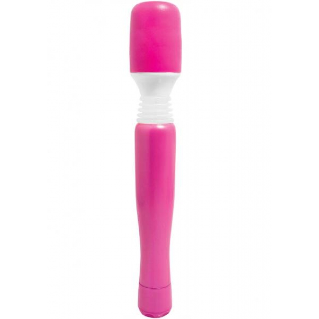 Mini Wanachi Silicone Massager - 8.25 Inch, Pink