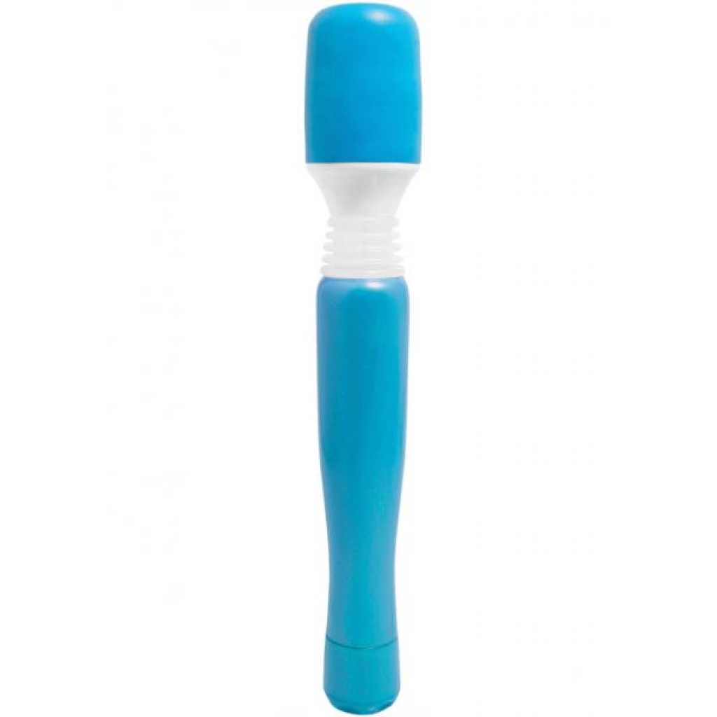 Mini Wananchi Massager Waterproof  8.25 Inch Blue - Pipedream