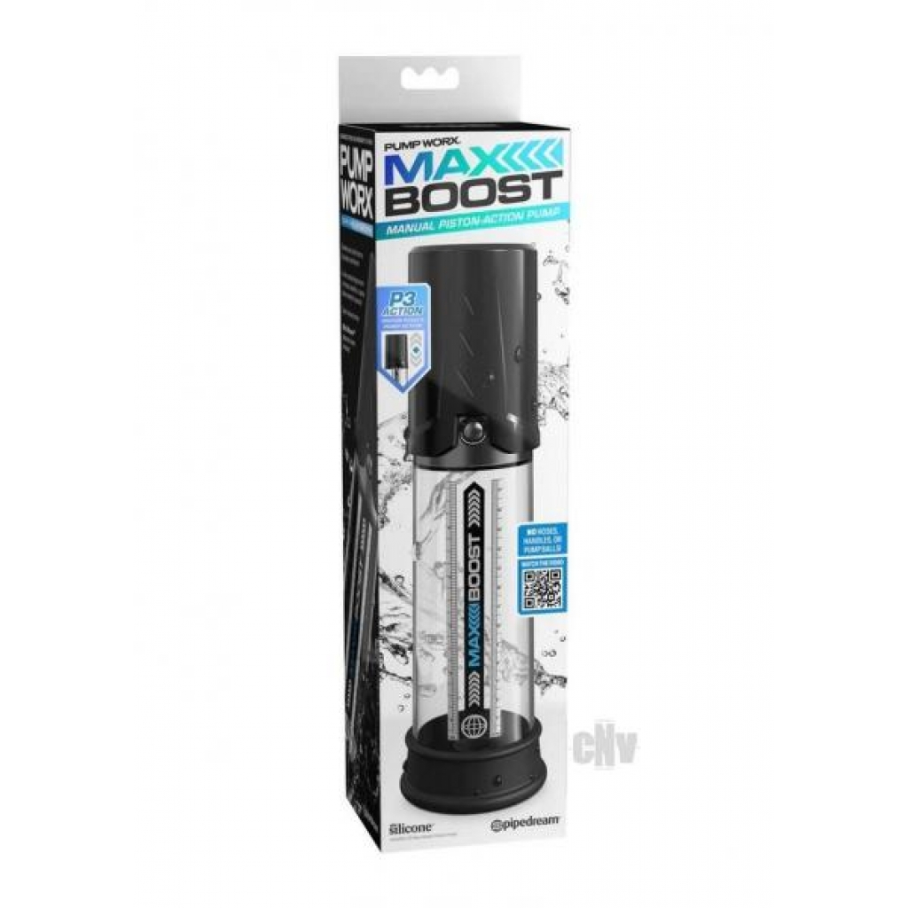 Pump Worx Max Boost Black - Pipedream Products,inc.