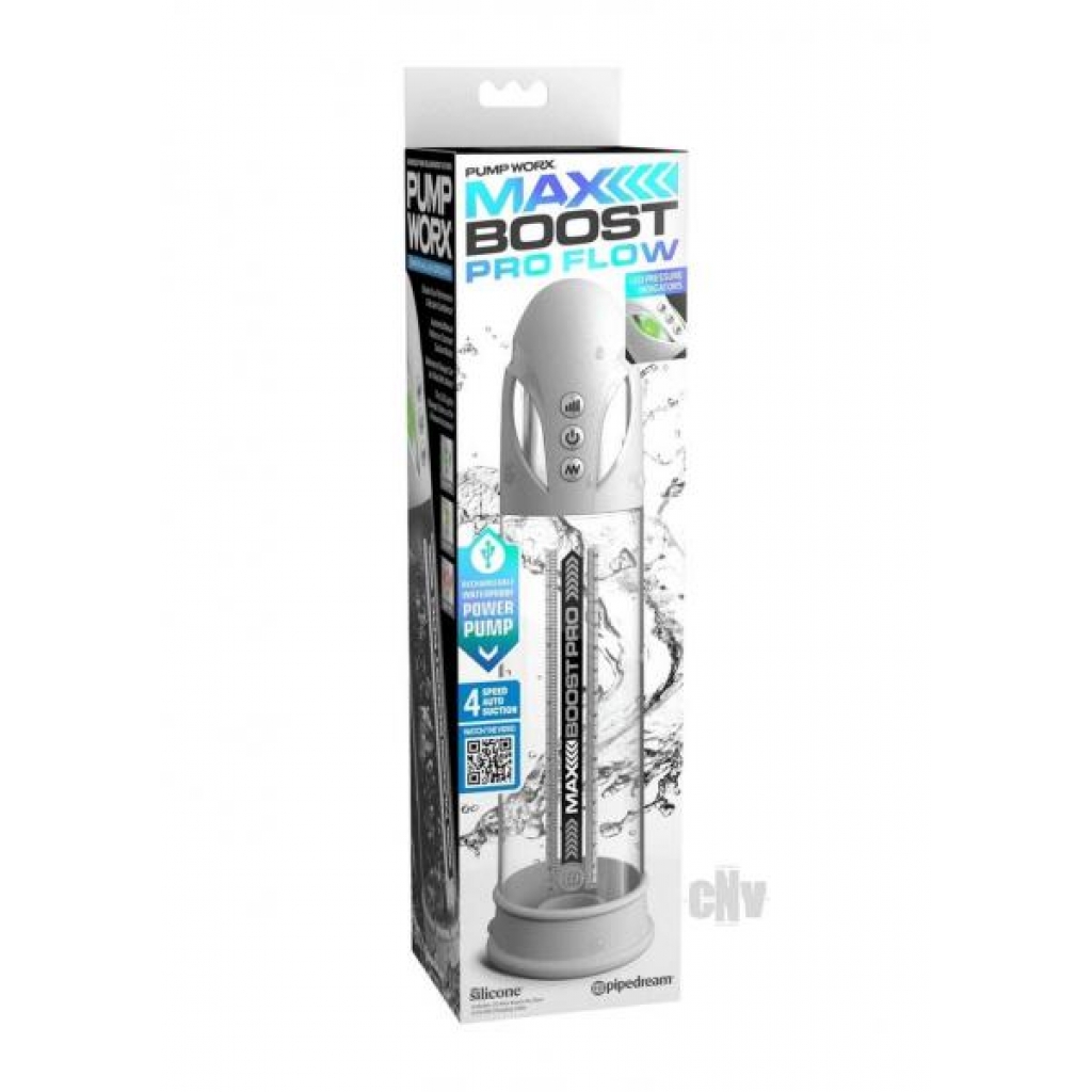 Pump Worx Max Boost Pro Flow White - Pipedream Products,inc.