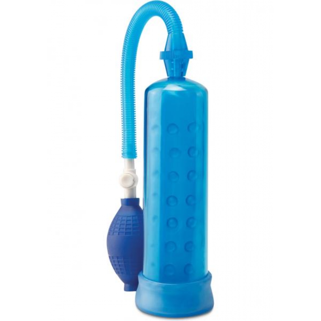 Pump Worx Silicone Power Pump Blue - Pipedream