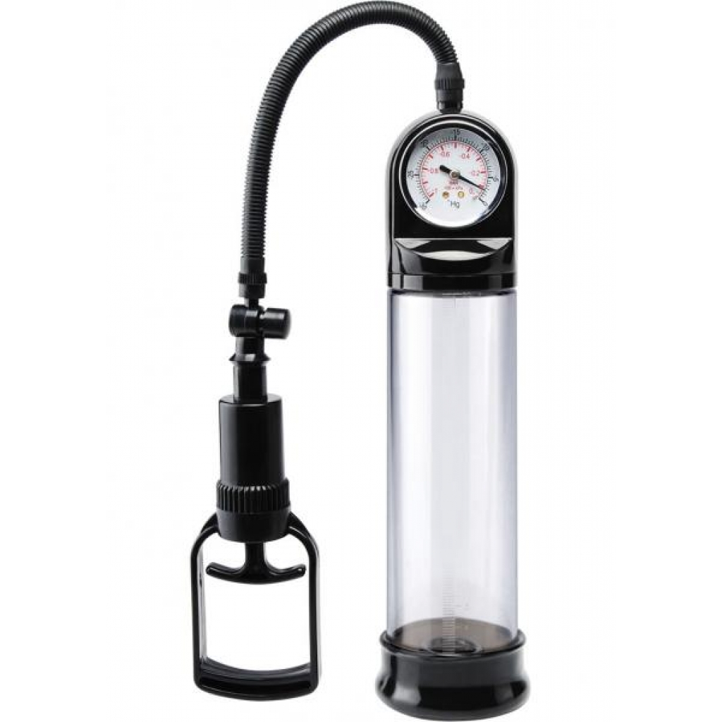 Pump Worx Accu-Meter Power Pump Black - Pipedream