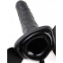 Fetish Fantasy Vibrating Hollow Strap On Black 8 Inches - Pipedream