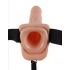 Fetish Fantasy 9-Inch Vibrating Hollow Strap-On with Balls