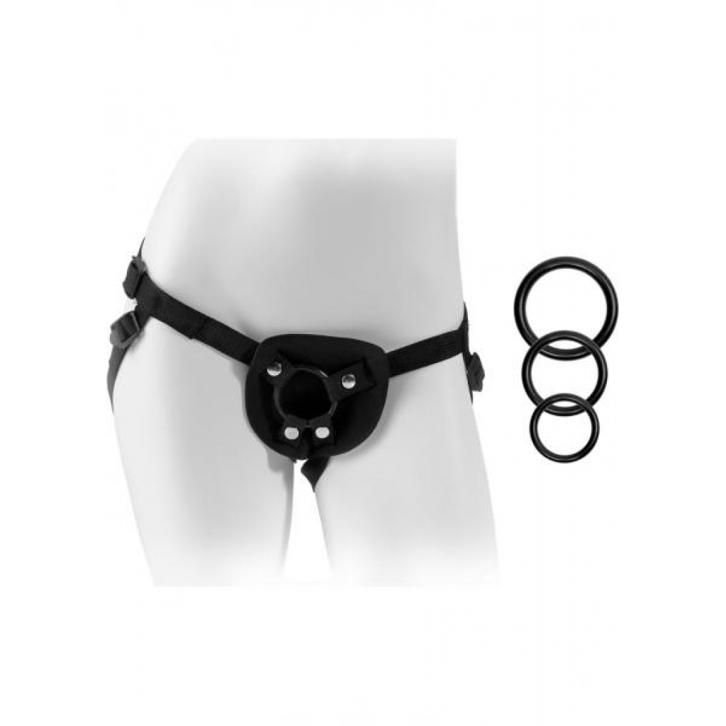 Fetish Fantasy Beginners Harness Adjustable Black - Pipedream