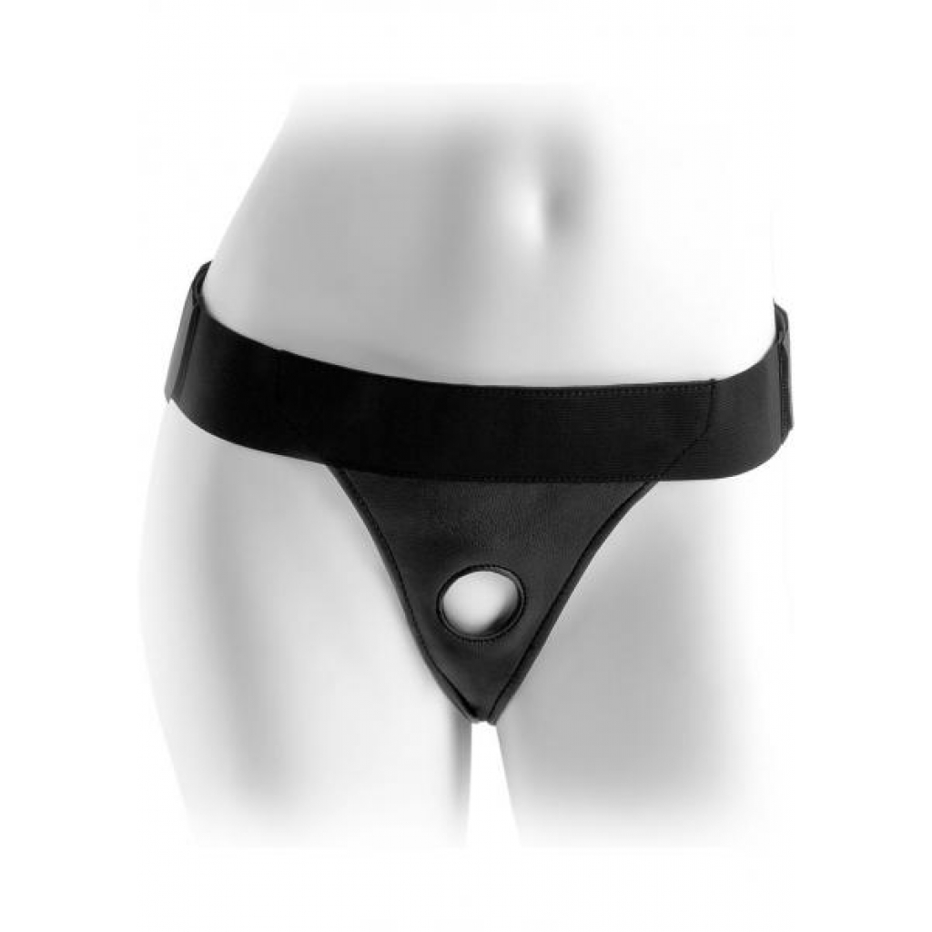 Fetish Fantasy Crotchless Harness Black - Pipedream