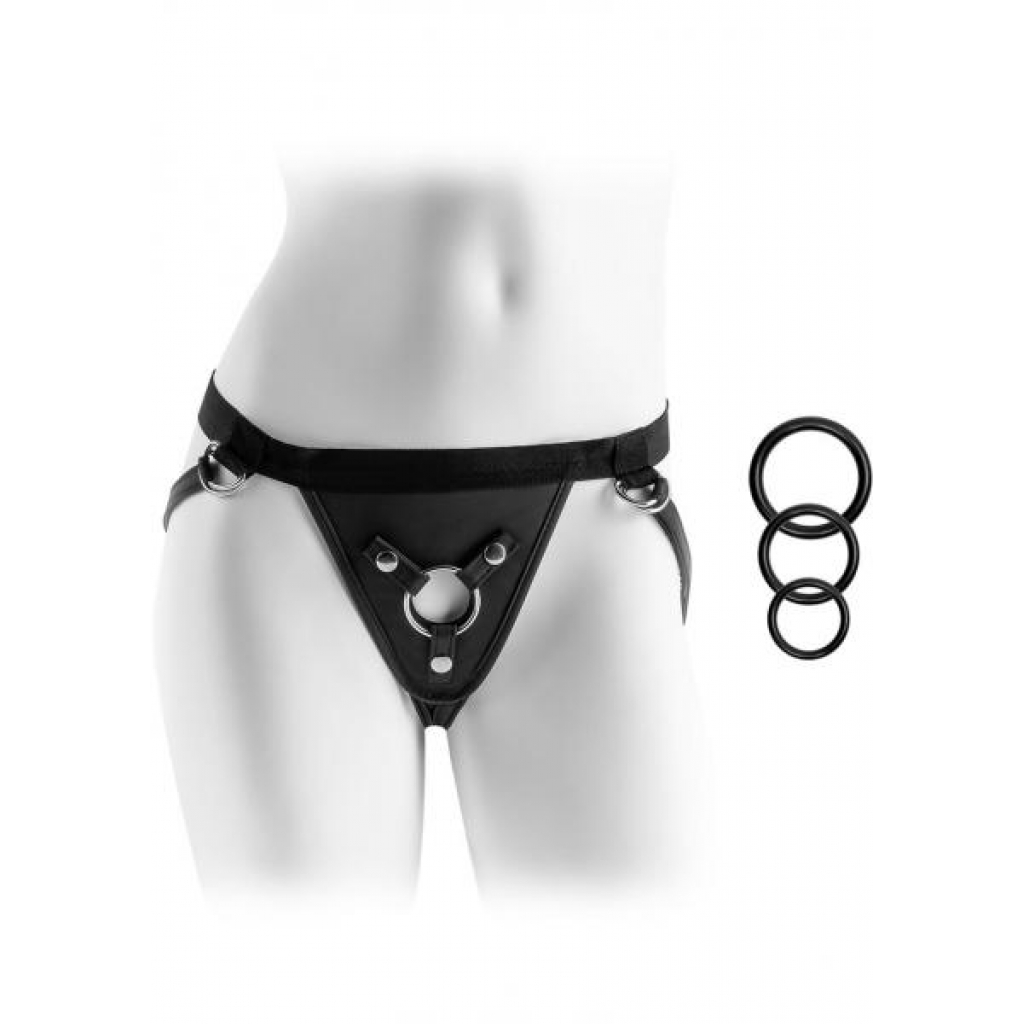 Perfect Fit Harness Black - Pipedream