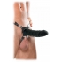 Fetish Fantasy Extreme Hollow Strap On Silicone Dildo 7 Inch Black - Pipedream