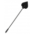 Silicone Spade 28 inches Black Crop - Pipedream