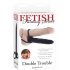 Fetish Fantasy Double Trouble Strap On 5.5 Inches Black