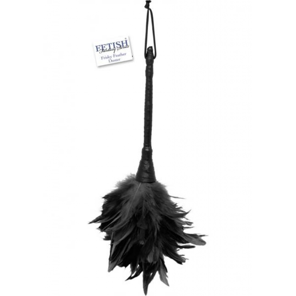 Fetish Fantasy Frisky Feather Duster Black - Pipedream