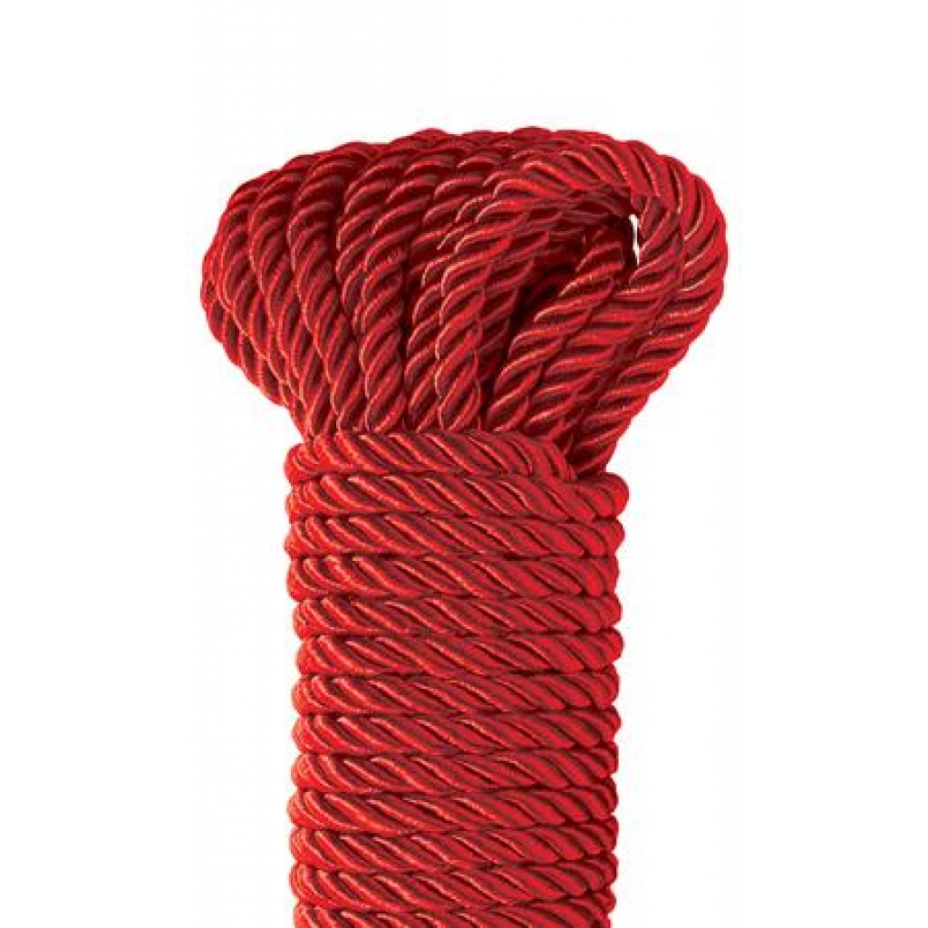 Fetish Fantasy Deluxe Silk Rope Red - Pipedream