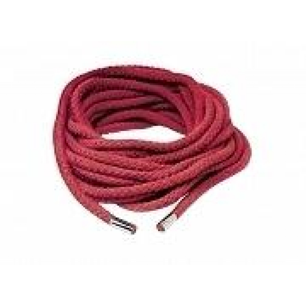 Fetish Fantasy Japanese Silk Rope Red 35 feet - Pipedream