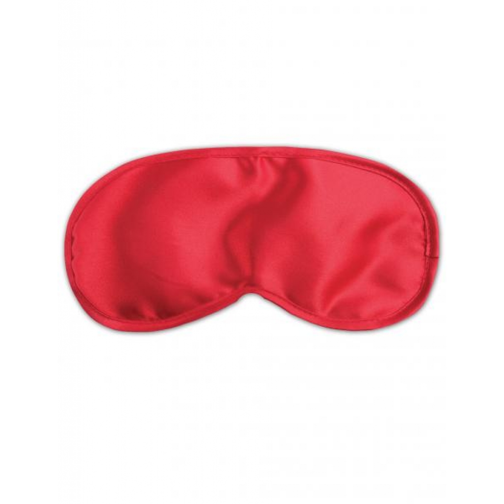 Fetish Fantasy Red Satin Love Mask O/S - Pipedream