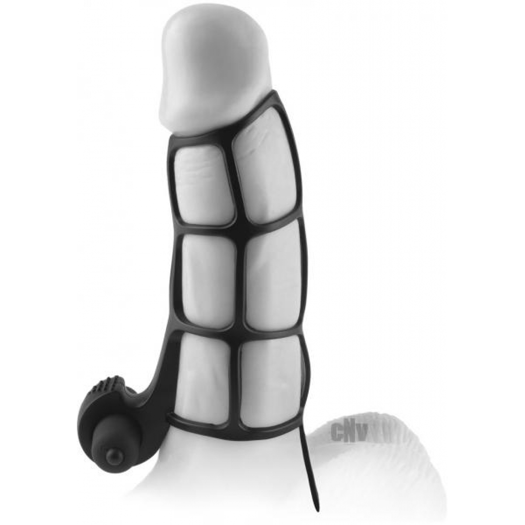 Deluxe Silicone Power Cage - Black - Pipedream