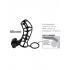 Deluxe Silicone Power Cage - Black - Pipedream