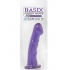 Basix Rubber Works 6.5 inches Purple Dong Suction Cup - Pipedream