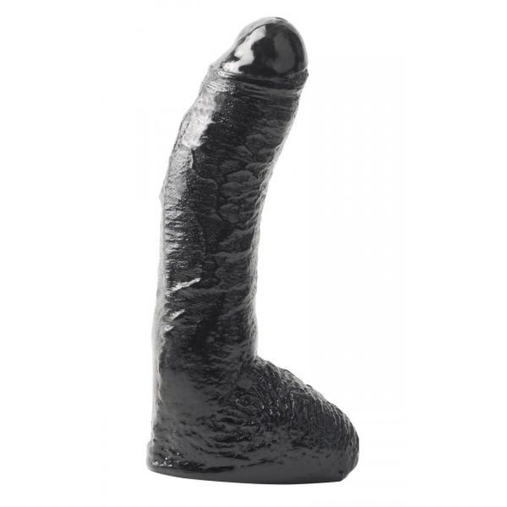 Basix Rubber Works Fat Boy Dong - 10 Inches - Black