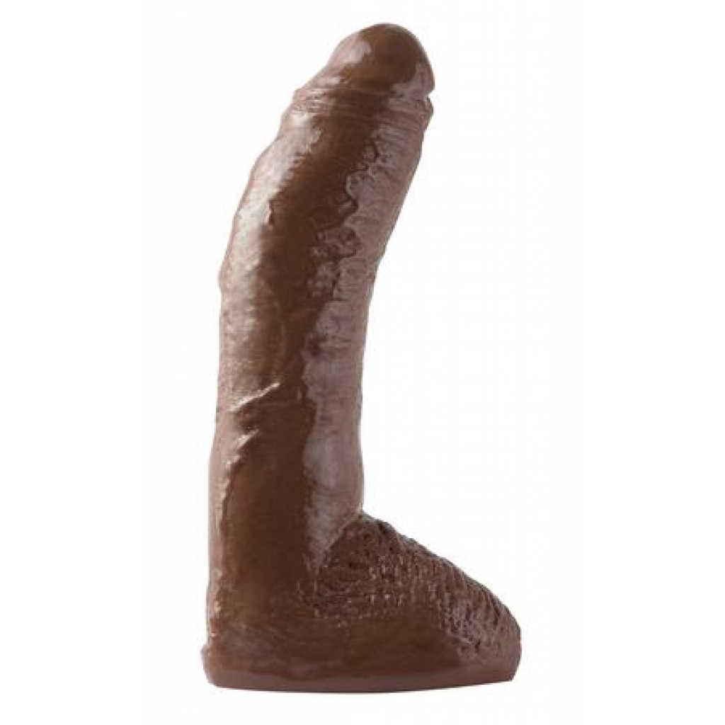 Basix Rubber Works Fat Boy Dong 10 Inch Brown - Pipedream