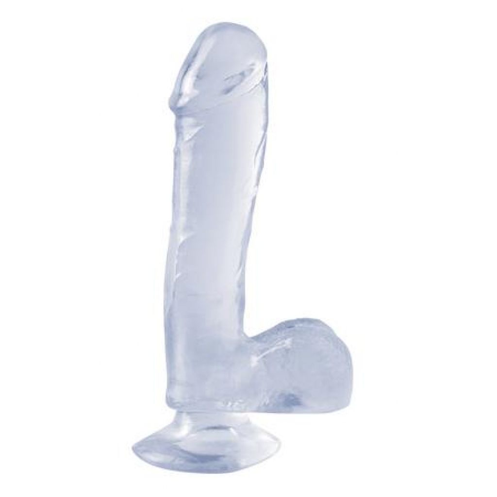 Basix Dong Suction Cup 7.5 Inches Clear - Pipedream