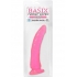 Basix Rubber 7 inches Slim Dong With Suction Cup Pink - Pipedream