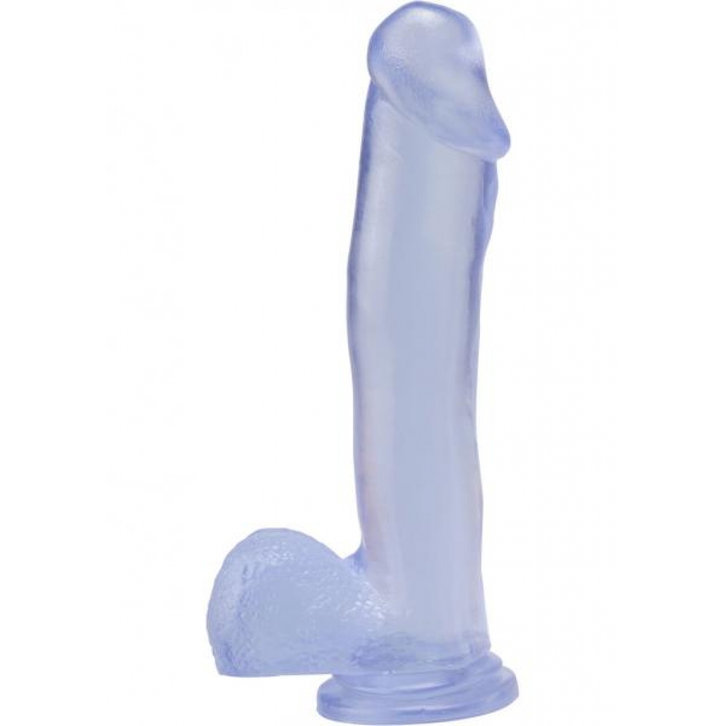 Basix Rubber Works 12 inches Suction Cup Dong Clear - Pipedream