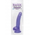 Basix Rubber Works 9 Inches Suction Cup Dong Purple - Pipedream