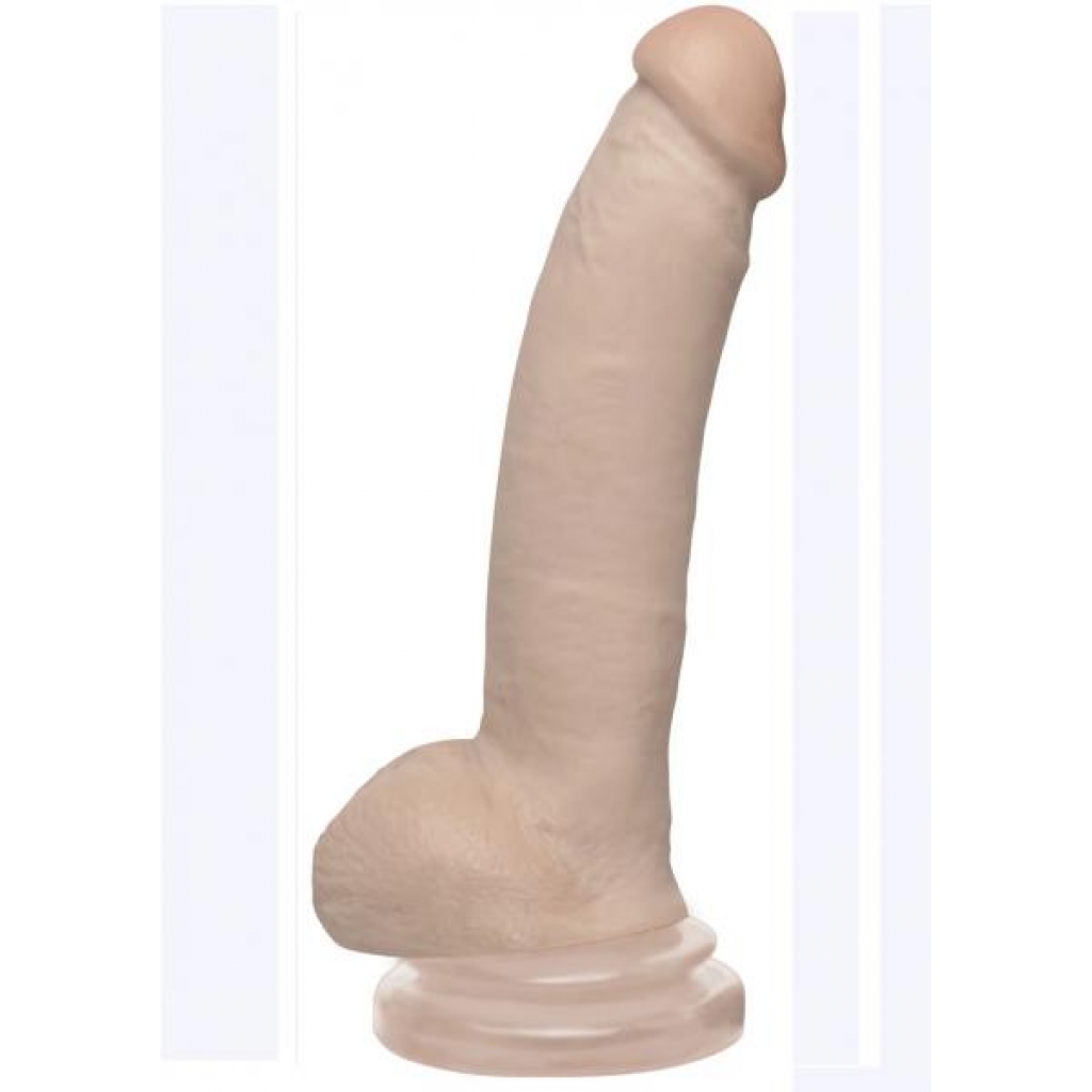 Basix Rubber Works 9 Inches Suction Cup Dong Beige - Pipedream