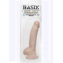 Basix Rubber Works 9 Inches Suction Cup Dong Beige - Pipedream