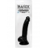 Basix Rubber Works 9 Inches Suction Cup Dong Black  - Pipedream