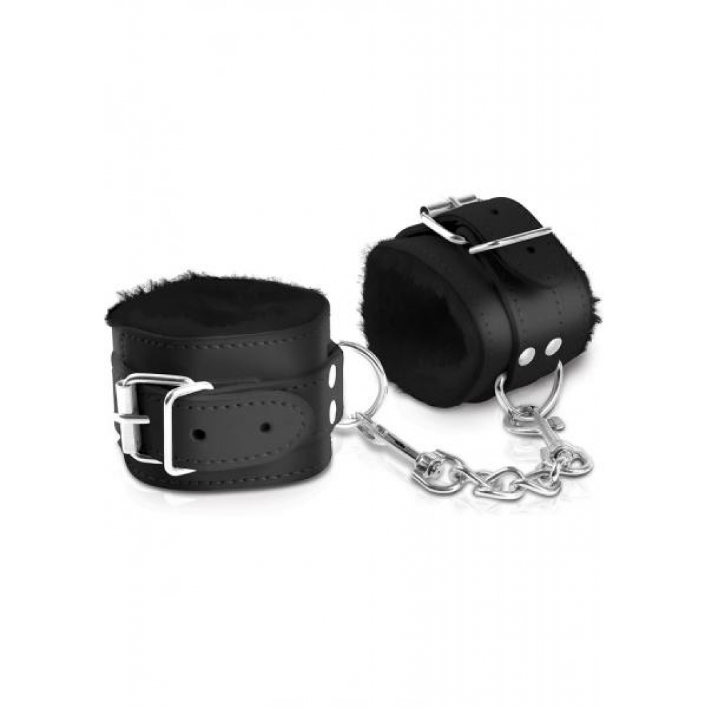 Fetish Fantasy Limited Edition Cumfy Cuffs Black - Pipedream