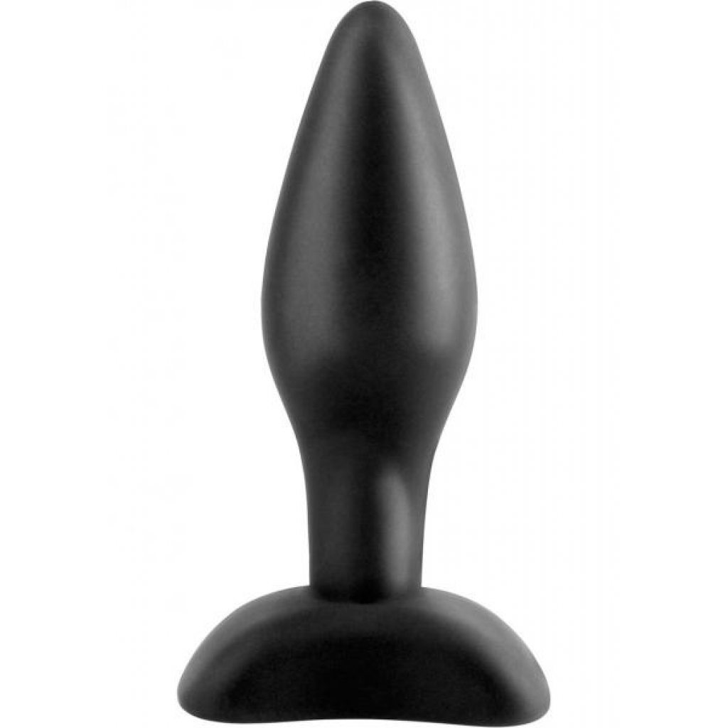 Anal Fantasy Mini Silicone Plug Black  - Pipedream