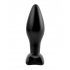 Anal Fantasy Small Silicone Plug Black  - Pipedream