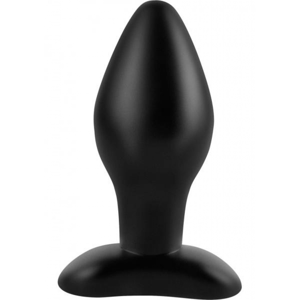 Anal Fantasy Large Silicone Plug Black