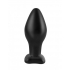 Anal Fantasy Large Silicone Plug Black