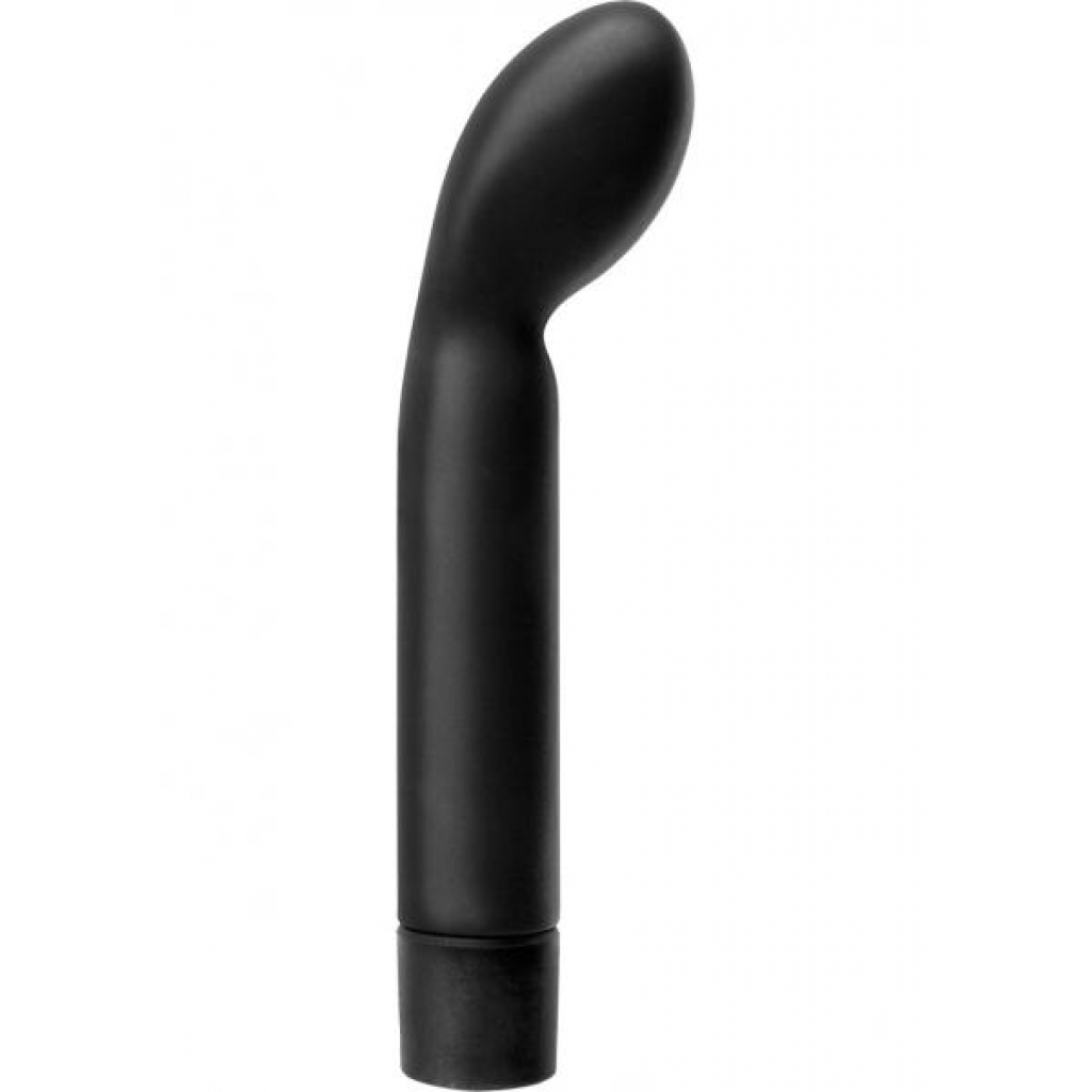 Anal Fantasy P-Spot Tickler Silicone Vibe - Black