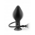 Vibrating Ass Blaster Expander Black Plug - Pipedream