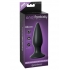 Anal Fantasy Small Rechargeable Anal Plug Black - Pipedream 