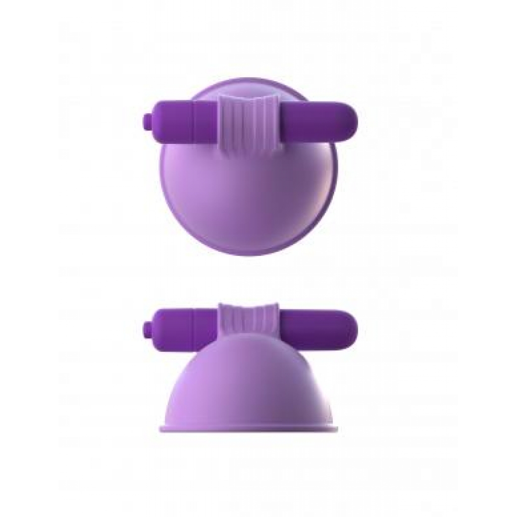 Fantasy For Her Vibrating Breast Suck-Hers - Purple