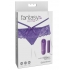 Fantasy For Her Crotchless Panty Thrill-Her - Purple O/S