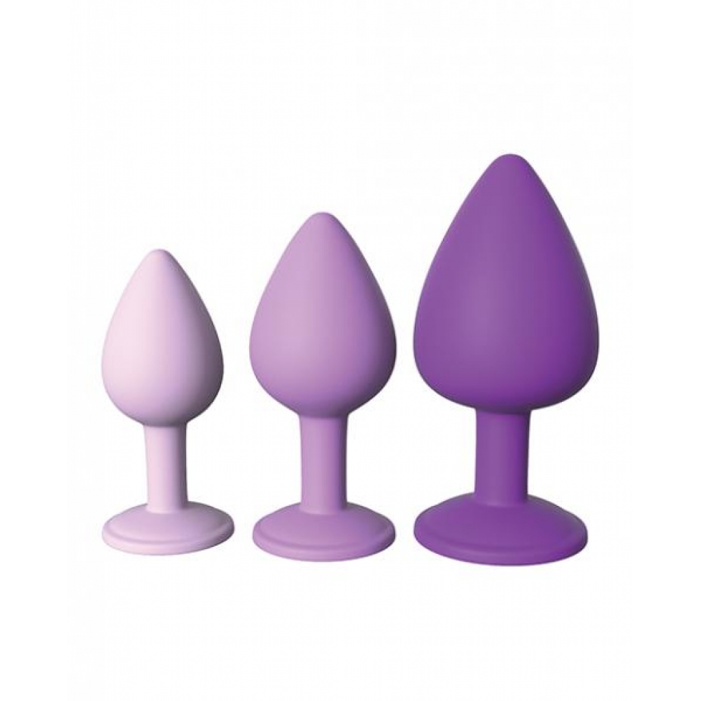 Fantasy For Her Little Gems Anal Trainer Set Purple - Pipedream