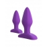 Fantasy For Her Designer Love Plug Set Purple - Pipedream 