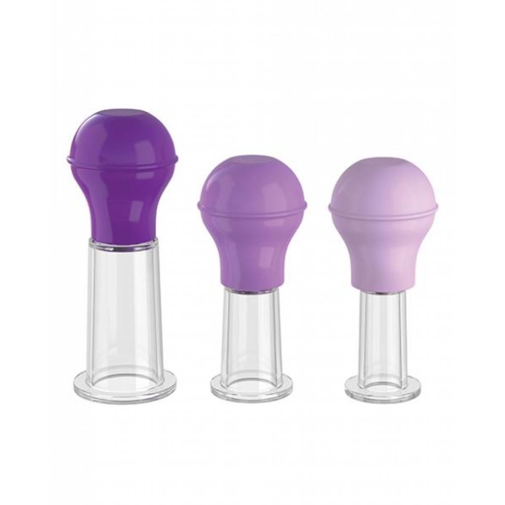 Fantasy For Her Nipple Enhancer Set - Purple