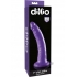 Dillio Purple 7 inches Slim Dildo - Pipedream 