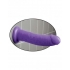 Purple Slim Realistic Dildo - 8 inches