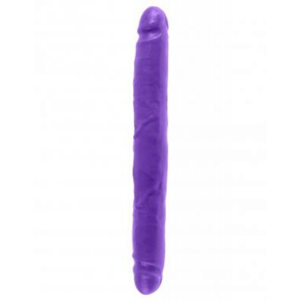 Dillio 12-inch Double Ended Dildo in Purple