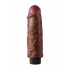 King Cock 6 Inches Brown Vibrating Dildo