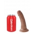 King Cock 6 Inch Tan Dildo with Realistic Detail