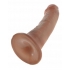 King Cock 6 Inch Tan Dildo with Realistic Detail