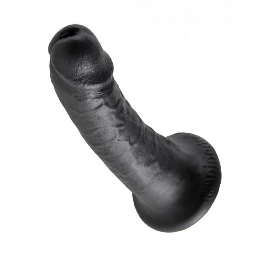 King Cock 6 Inches Dildo Black - Pipedream